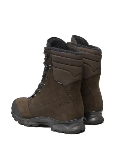 Meindl Leather Lace-up Boots In Brown
