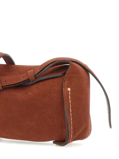 Gianni Chiarini Suede Shoulder Bag