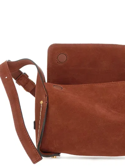 Gianni Chiarini Suede Shoulder Bag