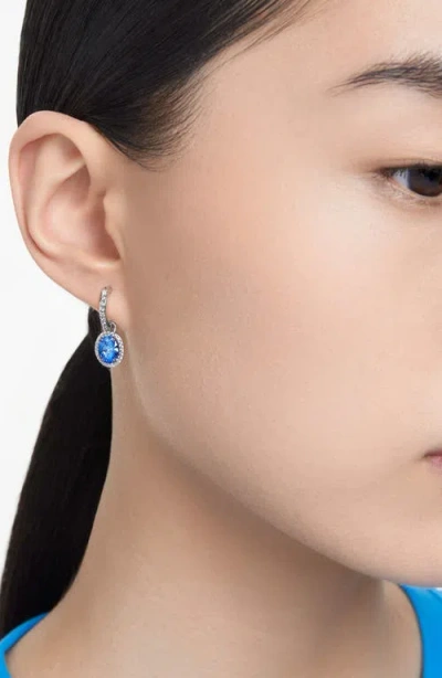 Swarovski Una Drop Hoop Earrings In Metallic