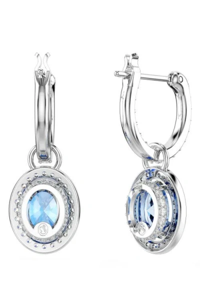 Swarovski Una Drop Hoop Earrings In Metallic