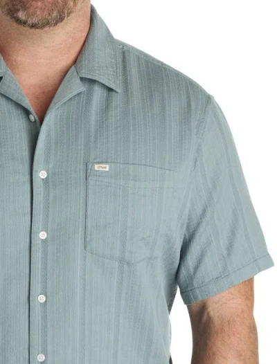 O'neill Big & Tall O'riginals Eco Standard Sport Shirt In Green