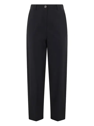 Rrd Button-fastening Pants In Black
