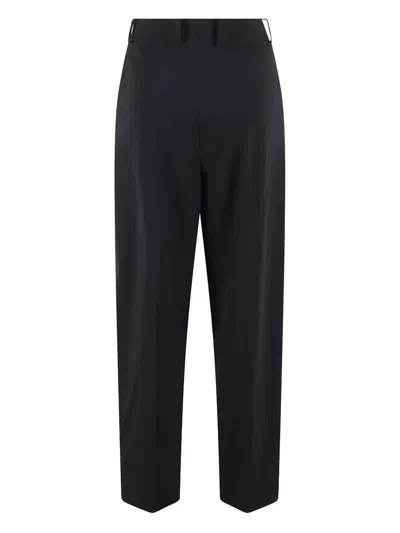 Rrd Button-fastening Pants In Black