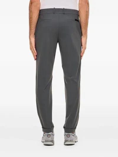 Roberto Ricci Designs Welt-pocket Zip-front Pants In Gray