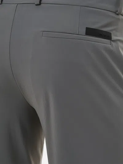 Roberto Ricci Designs Welt-pocket Zip-front Pants In Gray