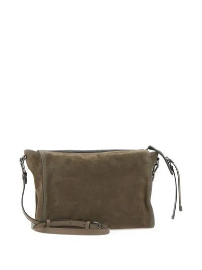 Gianni Chiarini Suede Shoulder Bag