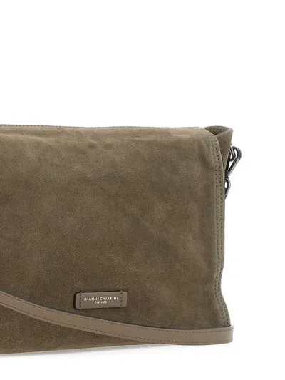 Gianni Chiarini Suede Shoulder Bag