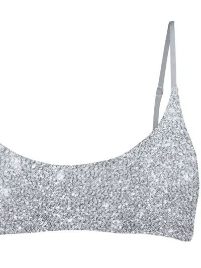 Mc2 Saint Barth Judy Bikini Top In White