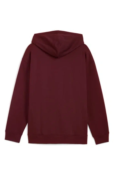 Puma X Bmw M Motorsport Graphic Zip-up Hoodie In Brown