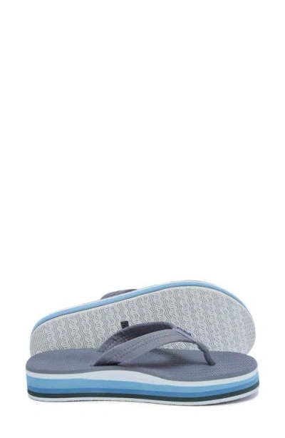Hari Mari Dunes Sunset Waterproof Flip Flop In Blue
