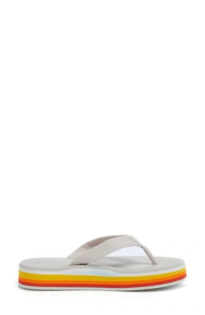 Hari Mari Dunes Sunset Waterproof Flip Flop In Neutral