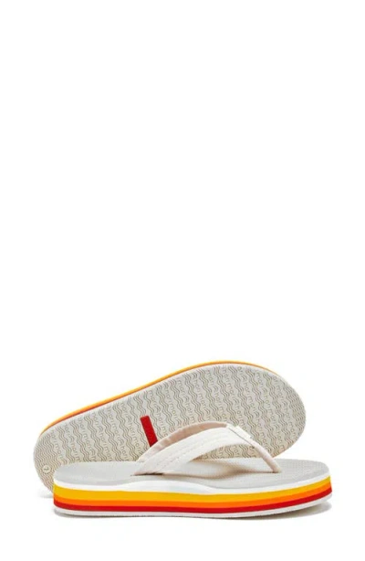 Hari Mari Dunes Sunset Waterproof Flip Flop In Neutral