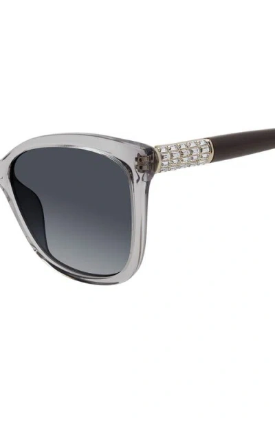 Stuart Weitzman 56mm Gradient Butterfly Sunglasses