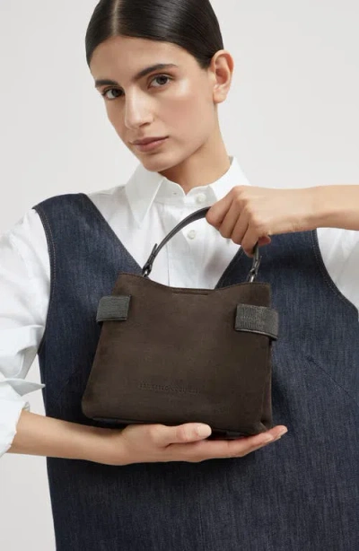 Brunello Cucinelli Small Top-handle Essence Bag