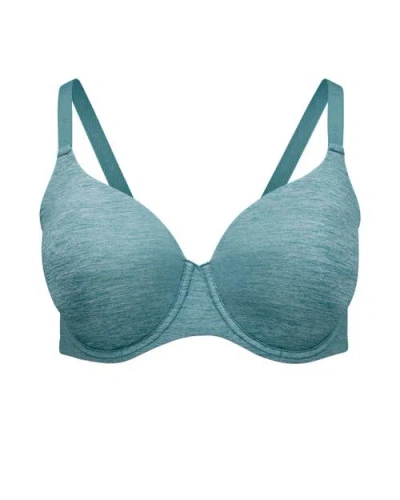 Adore Me Abellinaa Contour Demi Bra In Blue