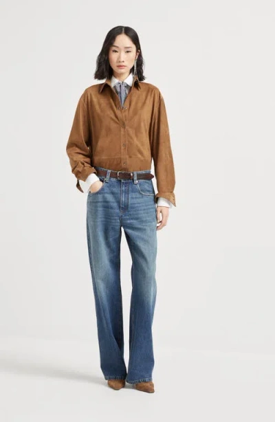 Brunello Cucinelli Contemporary Loose Trousers In Blue