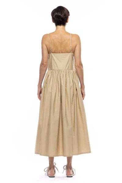 Toit Volant Jane Dress In Brown