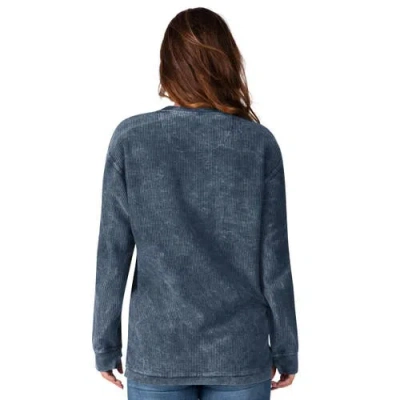G-iii 4her By Carl Banks Navy Detroit Tigers Comfy Cord Pullover Sweatshirt