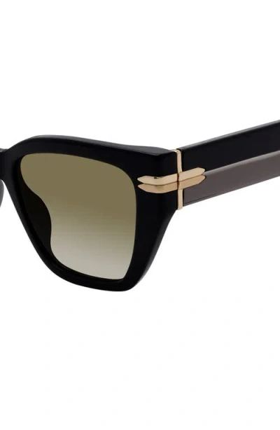 Stuart Weitzman 53mm Gradient Cat Eye Sunglasses