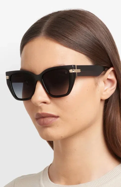 Stuart Weitzman 53mm Gradient Cat Eye Sunglasses