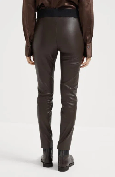 Brunello Cucinelli Stretch Nappa Leggings