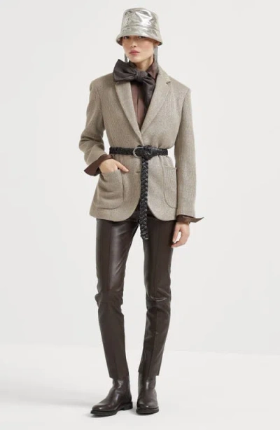 Brunello Cucinelli Stretch Nappa Leggings