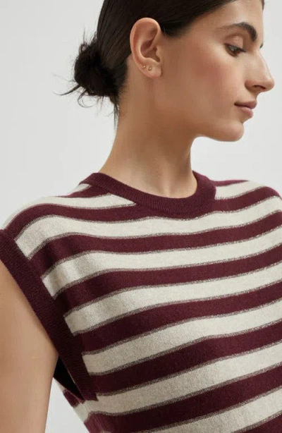 Brunello Cucinelli Cashmere Knitted Top In Brown