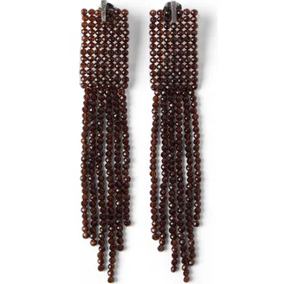 Brunello Cucinelli Monili Chain-embellished Earrings