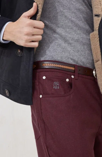 Brunello Cucinelli Flannel Trousers