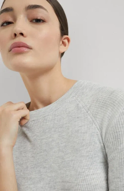 Brunello Cucinelli Sparkling Cashmere Sweater In Gray