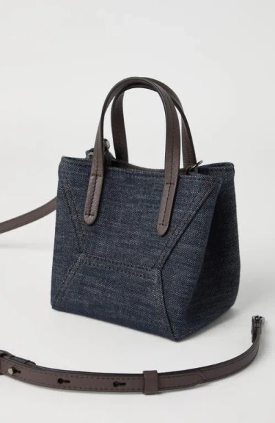 Brunello Cucinelli Twill Bc Duo Mini Bag