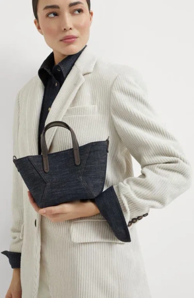 Brunello Cucinelli Twill Bc Duo Mini Bag