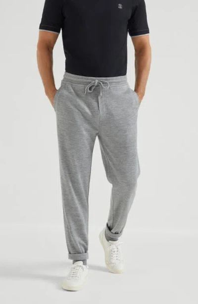 Brunello Cucinelli Drawstring Slim-fit Joggers