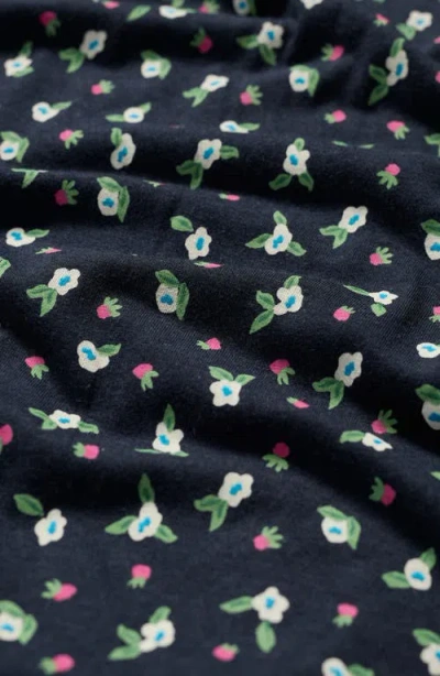 Seasalt Cornwall Appletree Keyhole T-shirt In Blue