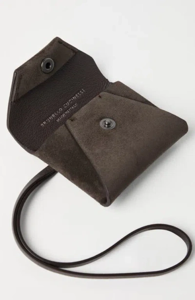 Brunello Cucinelli Suede Handbag Charm