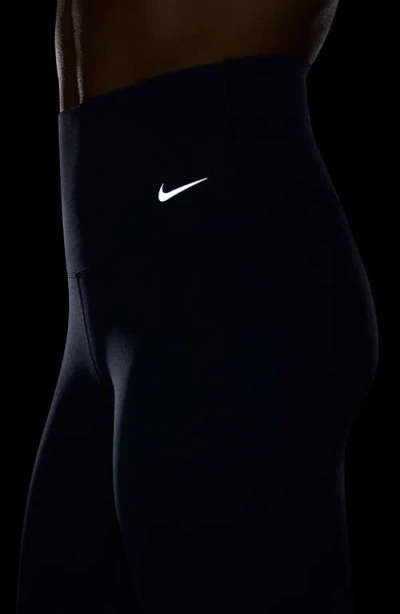 Nike Zenvy High-waisted Flared Leggings In Blue