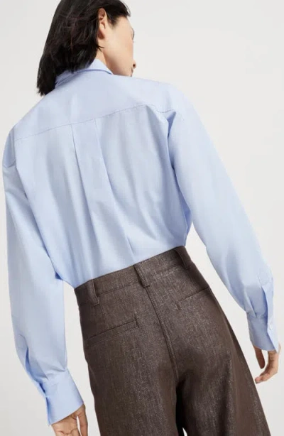 Brunello Cucinelli Women Relaxed-fit Trousers With A Curved Design