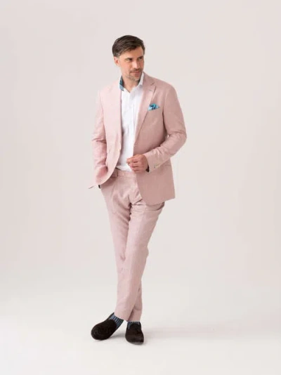 Koy Clothing Linen/wool/silk Blend Tailored Blazer