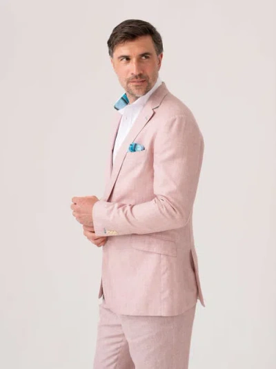 Koy Clothing Linen/wool/silk Blend Tailored Blazer