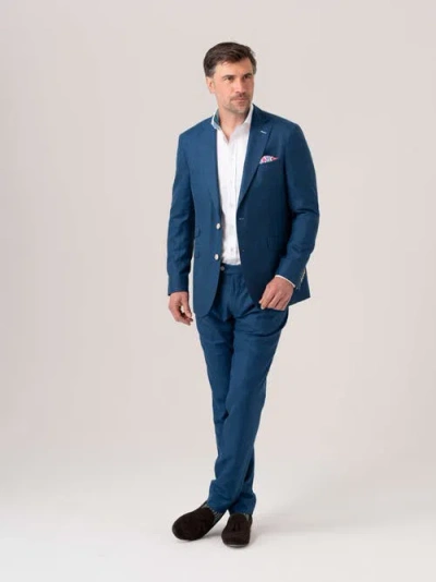 Koy Clothing Linen/wool/silk Blend Tailored Blazer