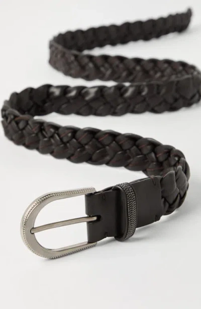 Brunello Cucinelli Nappa Leather Belt