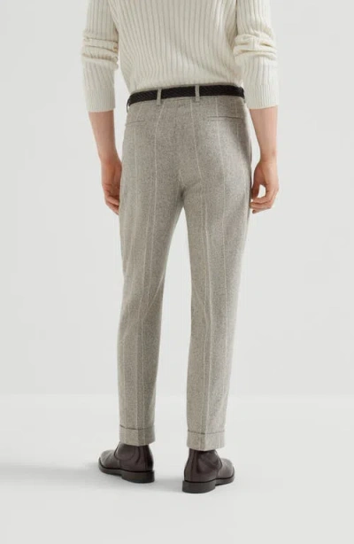 Brunello Cucinelli Leisure Fit Trousers With Pleats