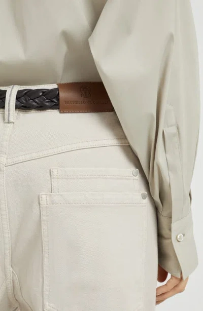 Brunello Cucinelli High-rise Straight Jeans