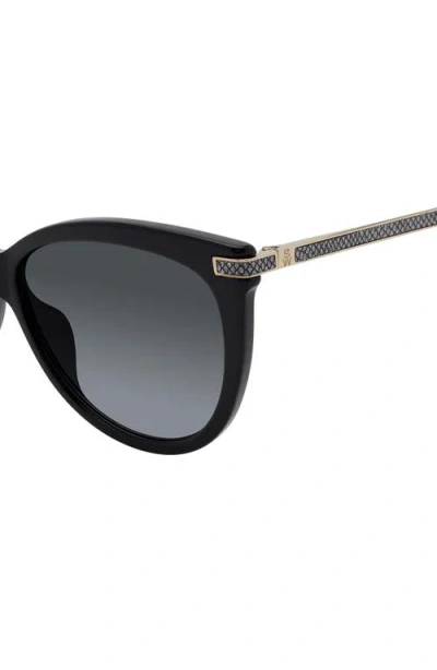 Stuart Weitzman 57mm Gradient Butterfly Sunglasses