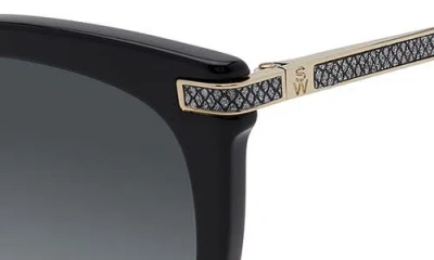 Stuart Weitzman 57mm Gradient Butterfly Sunglasses