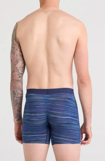 Saxx Assorted 2-pack Vibe Xtra Super Soft Boxer Briefs In Blue