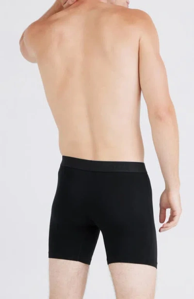 Saxx Assorted 2-pack Vibe Xtra Super Soft Boxer Briefs In Blue
