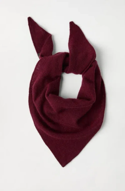 Brunello Cucinelli Foulard With Monili In Red
