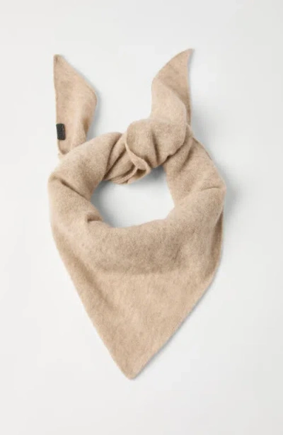 Brunello Cucinelli Foulard With Monili In Neutral